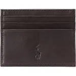 Polo Ralph Lauren Leather Card Holder - Black - One Size