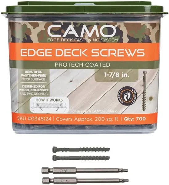 CAMO ProTech Coated Trimhead Deck Screw