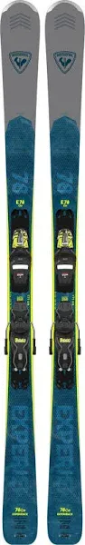 Rossignol Experience 78 Carbon Skis ​w/Xpress 11 GW B83 Black/Yellow Bindings 2024 170