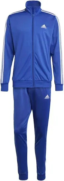 Adidas Men's Sportswear Basic 3-Stripes Tricot Track Suit