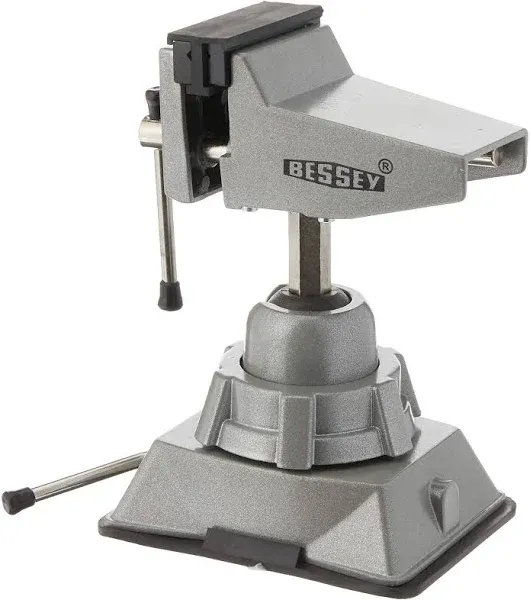 BV-VB Vacuum Base Vise Silver