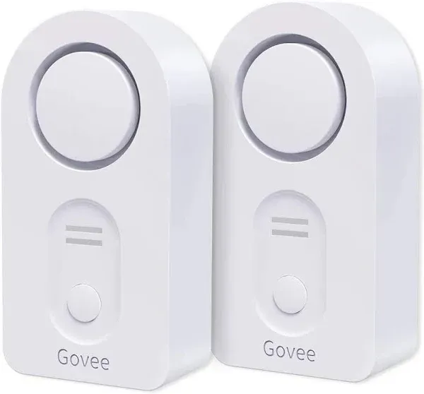 Govee Water Detectors, 100Db Adjustable Audio Alarm Sensor, Sensitive Leak and D