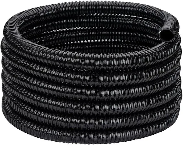 NEW Durable Corrugated Tubing 3/4in x 20ft Flexible Kink-Free Pond Garden Care 