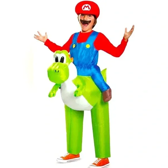 Kids Mario Yoshi inflatable costume | NWT!