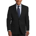 Tommy Hilfiger Men's Black Solid Suit Jacket, 50