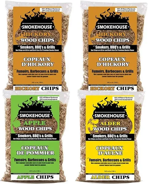 Products Wood Chips 4 Pack Assortment, Brown, Size (9794-000-0000<wbr/>)