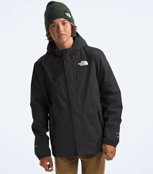 The North Face Kids Warm Antora Rain Jacket in Black