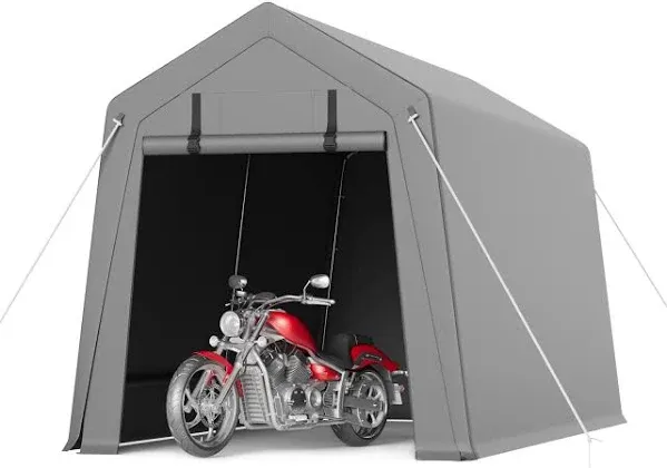 GarveeLife 6 x 6 ft Carport Storage Shed