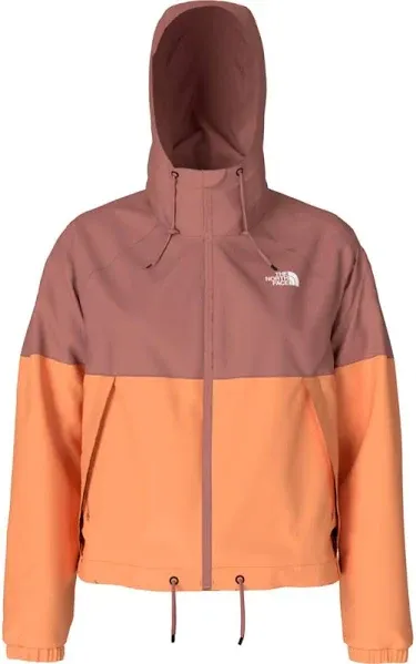 The North Face Antora Rain Hoodie Jacket NF0A7QF1 Women&#039;s Currant Purple SGN1147