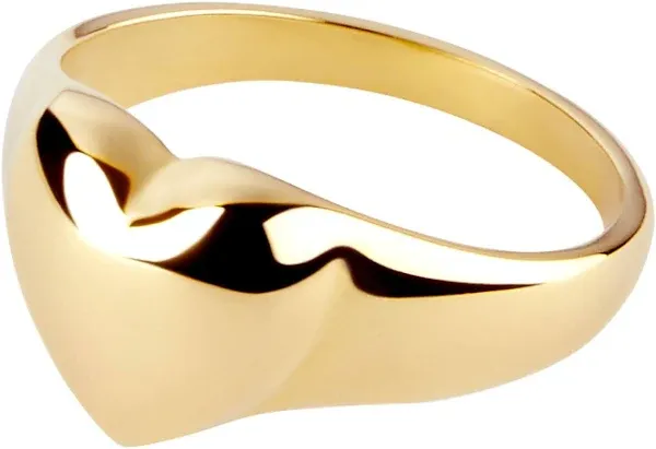 Ana Luisa Heart Ring