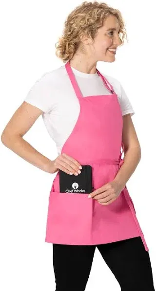 Chef Works Unisex Three Pocket Apron