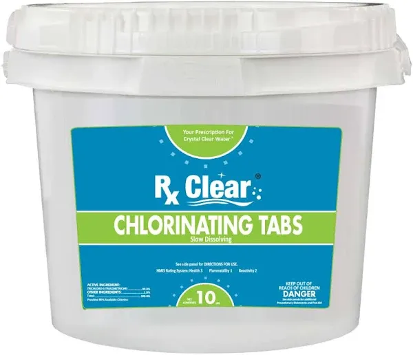 Rx Clear Stabilized Chlorine Tablets