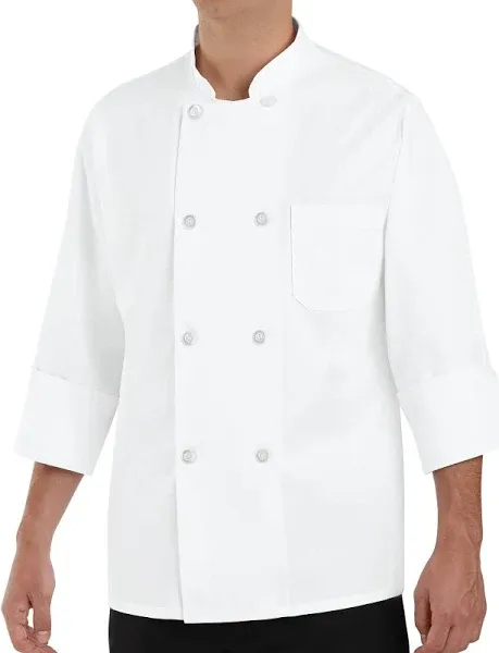 Chef Designs Eight Pearl Button Chef Coat