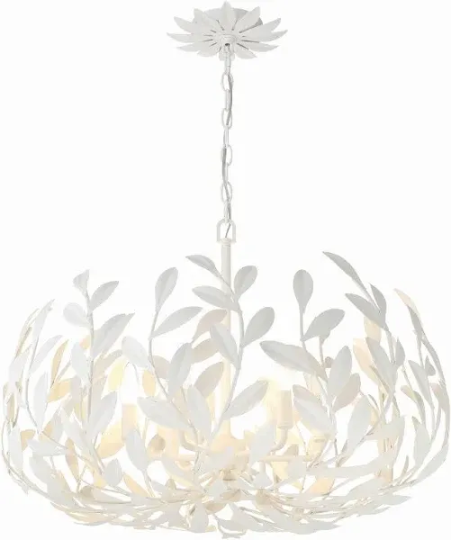 Broche 6 Light Chandelier Crystorama 533