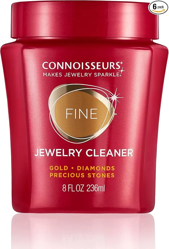 CONNOISSEURS 1045-6 Precious Jewelry Cleaner 8oz- case of 6