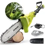 Sun Joe 24v-ps8-lte Cordless Telescoping Pole Chainsaw | 24-Volt | 8-Inch | 2-Ah