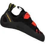 La Sportiva Men's Tarantula Climbing Shoe - 48.5 - Black / Poppy