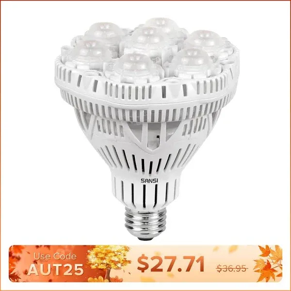 BR30 36W LED Grow Light Bulb