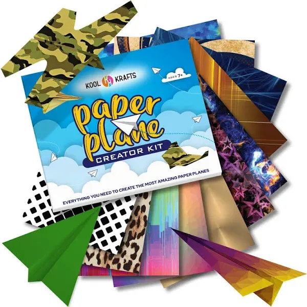 Kool Krafts, Paper Plane Creator Kit, PP-100