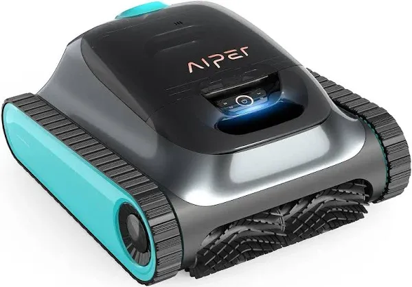 AIPER Scuba S1 Cordless Robotic Pool Cleaner, Pool Vacuum for Inground Pools, Wall and Waterline Cleaning