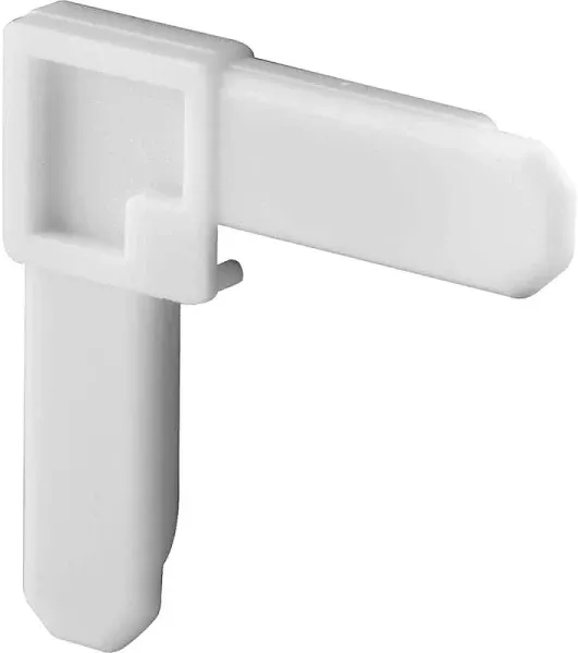 Prime Line MP7723-50 Screen Frame Corner, 3/8-Inch x 3/4-Inch, White Plastic, Pack of 50