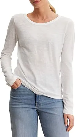 Velvet by Graham & Spencer Women's Lizzie Long Sleeve Tee