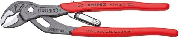 Knipex 85 01 250 US SmartGrip Water Pump Pliers with Automatic Adjustment