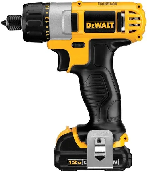 DeWalt DCF610S2 1/4&#034; 12V MAX Cordless Screwdriver Kit