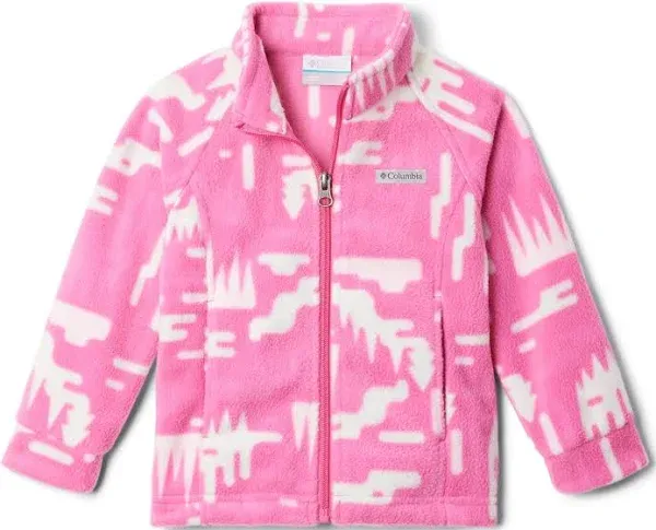 Columbia Girls' Toddler Benton Springs II Printed Fleece Jacket