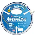 Neverkink 25 ft x 1/2 in Boat & Camper Hose