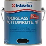 Interlux Fiberglass Bottomkote NT Bottom Ablative Paint Black Gallon YBB379G