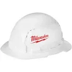 Milwaukee 48-73-1010 Type 1 Class C Full Brim Vented Hard Hat with Bolt Accessories