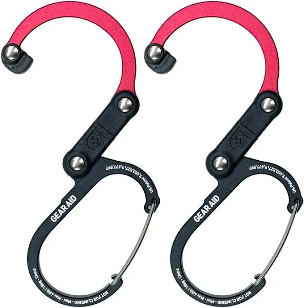 GEAR AID HEROCLIP Carabiner Gear Clip and Hook (Mini) for Travel