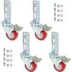 Tool Guy Republic 4pc Storage Rack Caster Wheels