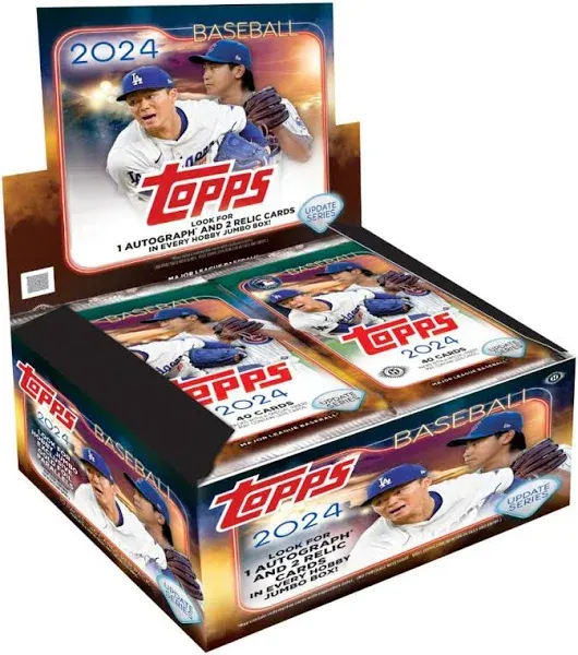 2024 Topps Update Series Baseball Hobby Box