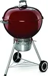 Weber 22 in. Original Kettle Premium Charcoal Grill Crimson