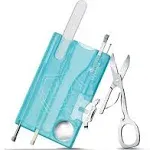 Victorinox Nail Care Set Polish Swiss Card E7240T3 Translucent Ice Blue New F/S