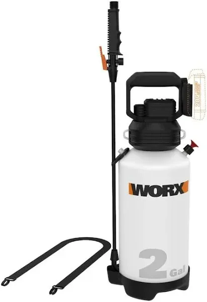 Battery Powered Garden Sprayer with Inline Filter 2 Gal. Automatic Pressure Pump