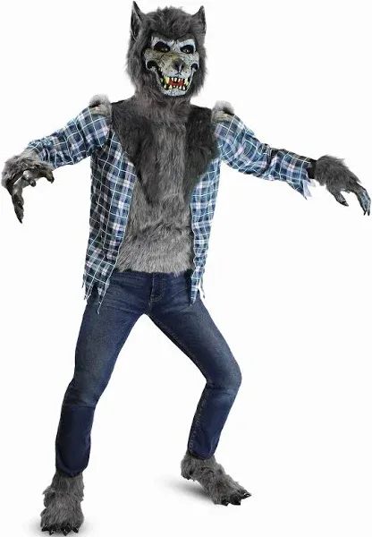 Werewolf Costume Youth XL 12-14 Child Spooktacular Creations Halloween