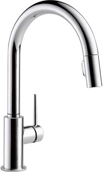 Delta Trinsic Single Handle Kitchen Faucet, Arctic Stainless