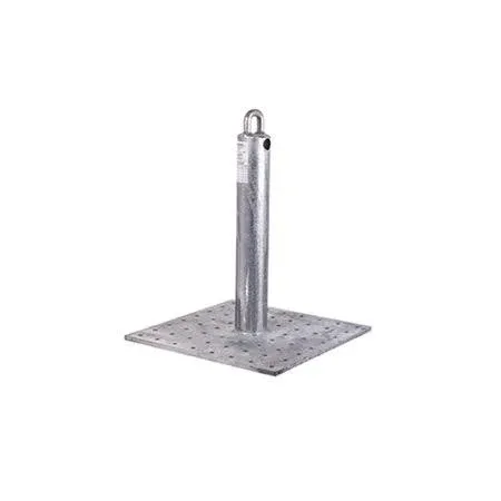 Guardian Fall Protection Galvanized Roof Anchor Point 00657 CB-18 18&#034; Length