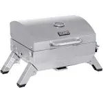 Royal Gourmet GT1001 Stainless Steel Portable Grill, 10000 BTU BBQ Tabletop Gas Grill, Silver