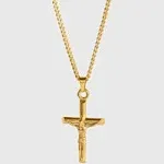 Crucifix Pendant (Gold)