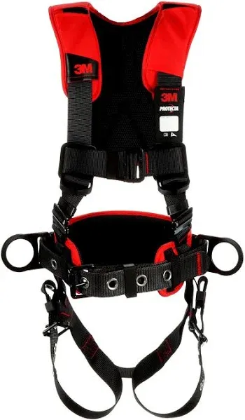 Dbi-Sala Protecta® Construction Style Positioning Harness, Comfort, D-Rings