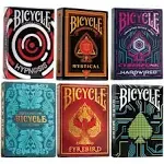 Bicycle Collector's Edition: 6-Deck Bundle Featuring Dark Mode, Fyrebird, Sea King, Hypnosis, Mystical and Bicycle Hardwired Playing Cards