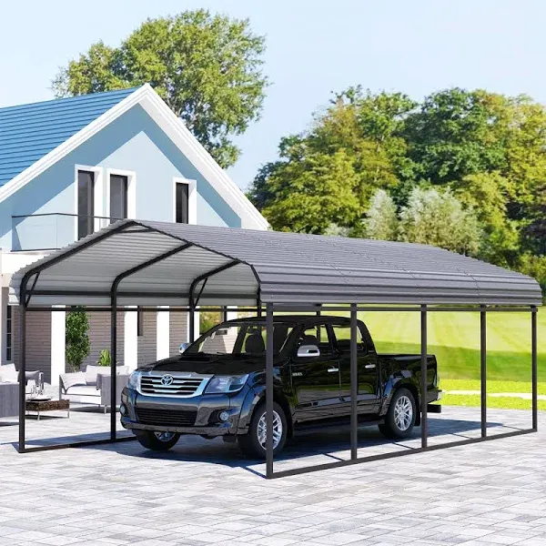 12 ft. x 20 ft. Heavy Duty Carport Garage