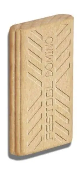 Domino Tenons - 10 mm x 24 mm x 50 mm - Beech - 85 Piece