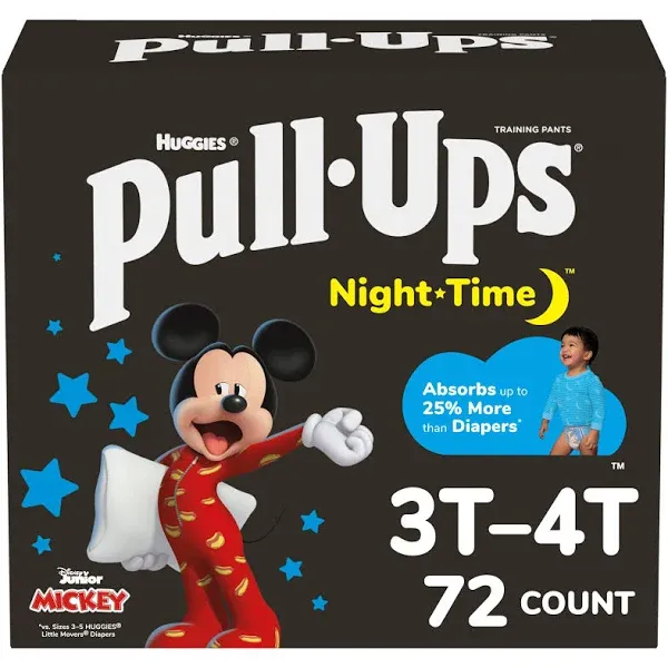 Pull-Ups Huggies Boys Night-Time Potty Training Pants