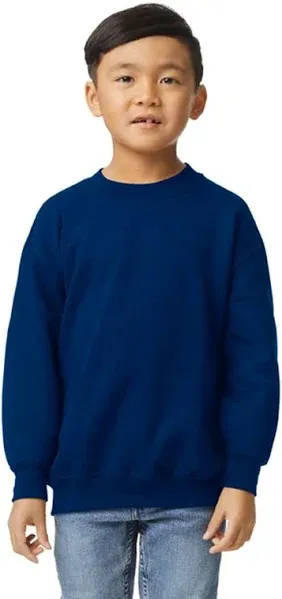 G180B Boy's Gildan Youth Heavy Blend Fleece Crew