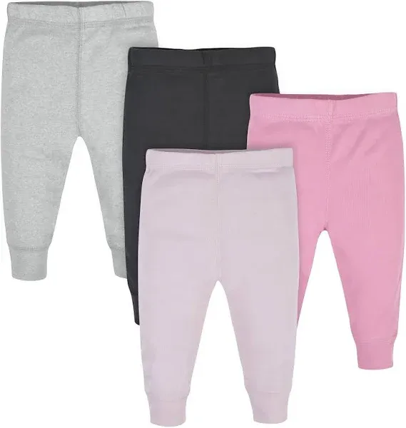 Gerber Baby Girls' Multi-Pack Active Pants Set